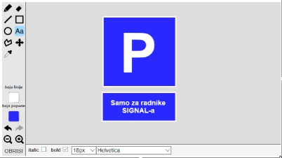 SKICIRAJTE ZNAK