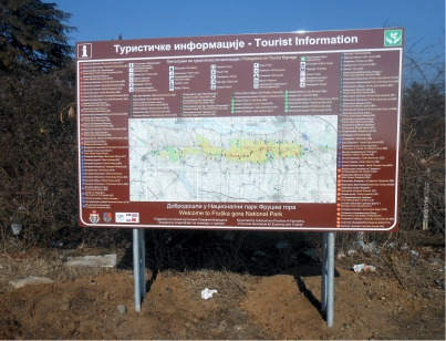 TURISTIČKA INFORMATIVNA TABLA