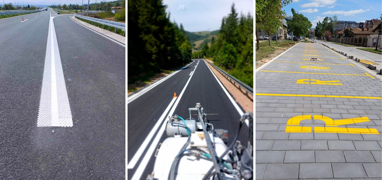 Depiction - Road marking