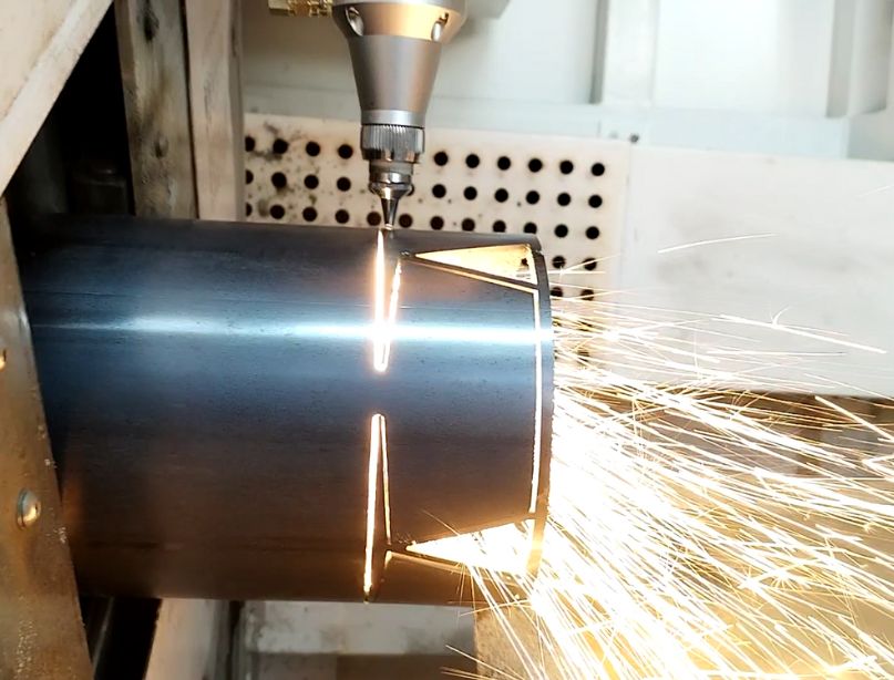 Depiction - Laser cutting - tubes and profiles