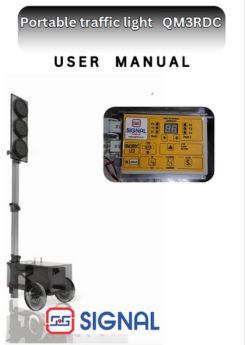 Depiction - Portable traffic light