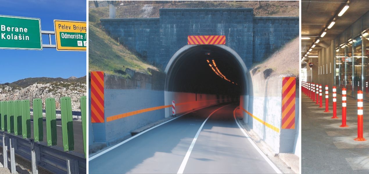 Depiction - Various traffic equipment