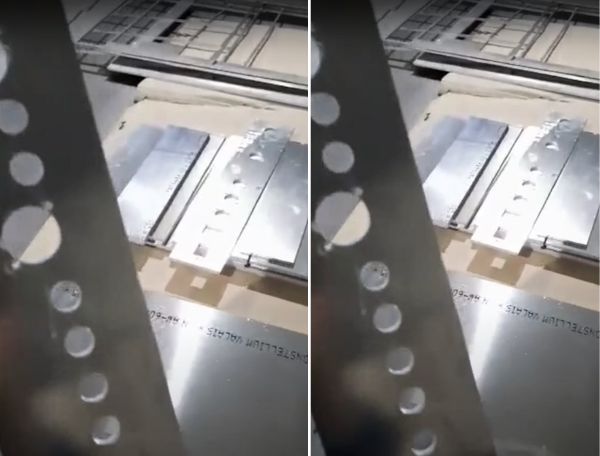 Prikaz - Lasersko sečenje metala - inoks 5mm